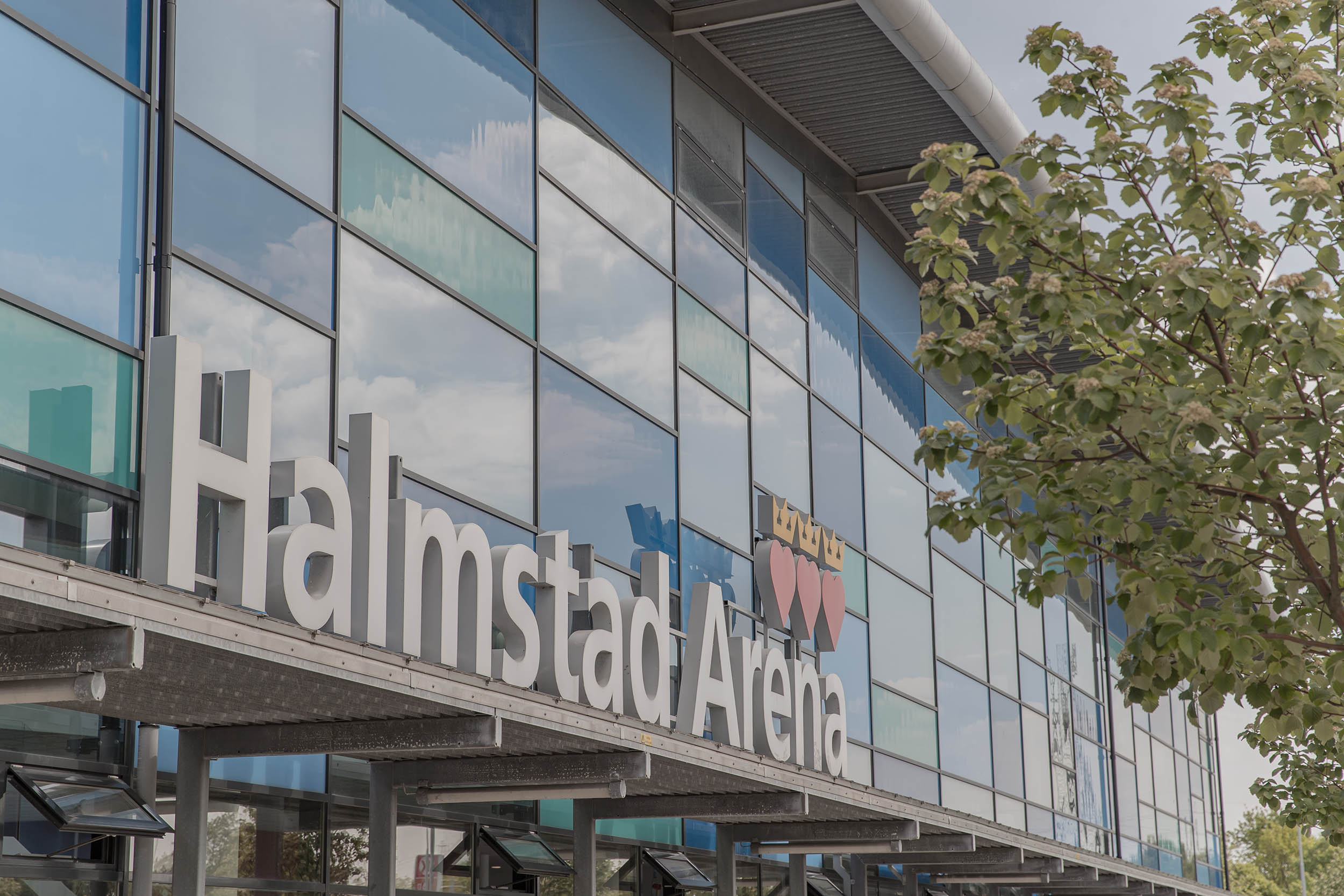 Exteriös Halmstad arena
