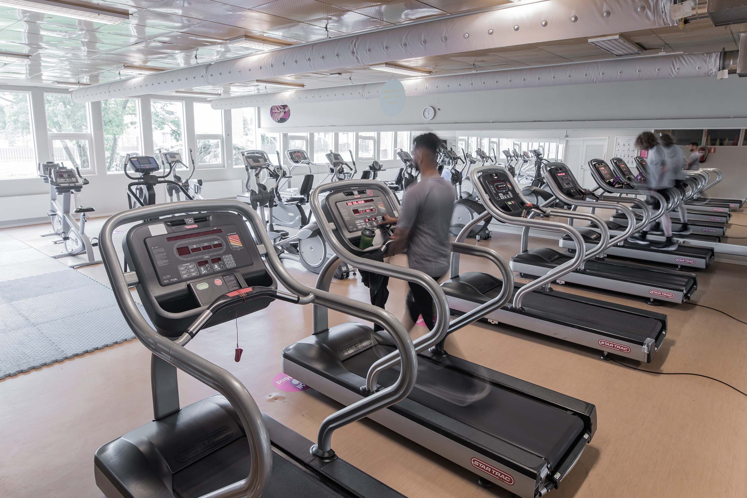 Cardiopark med löpband
