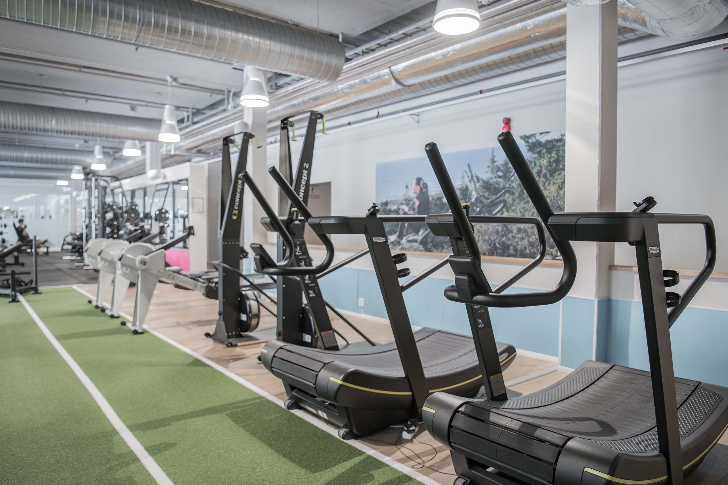Crossfitinspirerad yta med airrunners