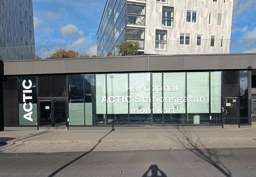 Uppsala Stationsgatan Actic